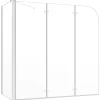 Sanitair & Loodgietersbenodigdheden*vidaXL Badwand 120x69x130 cm gehard glas transparant