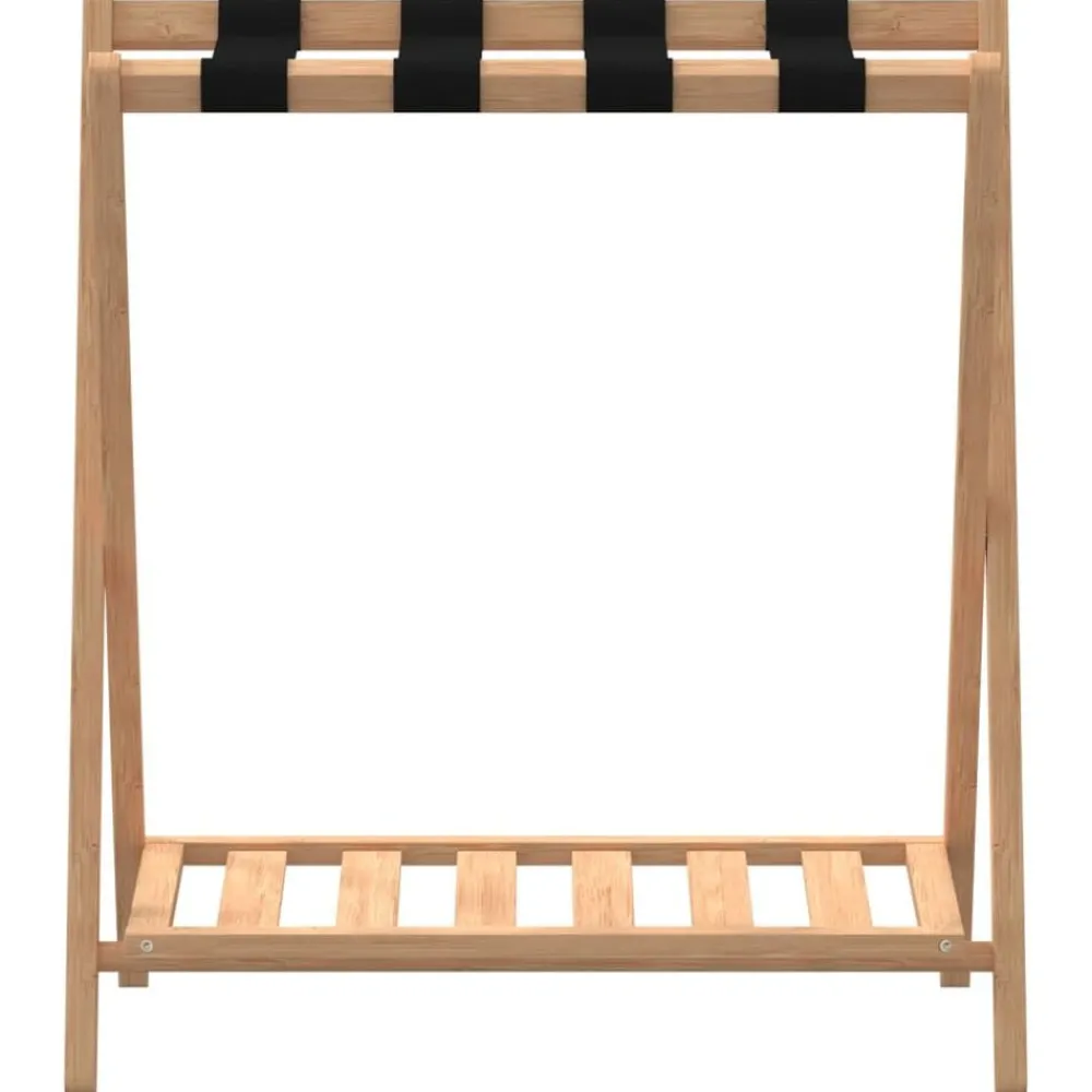 Bagage & Tassen*vidaXL Bagagerek 68x38x58 cm bamboe