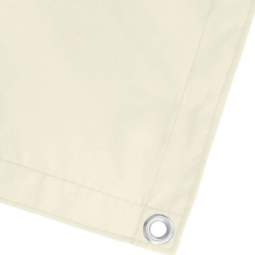 Tuin & Gazon*vidaXL Balkon Scherm Crème 100 x 800 cm Oxford Stof Crème