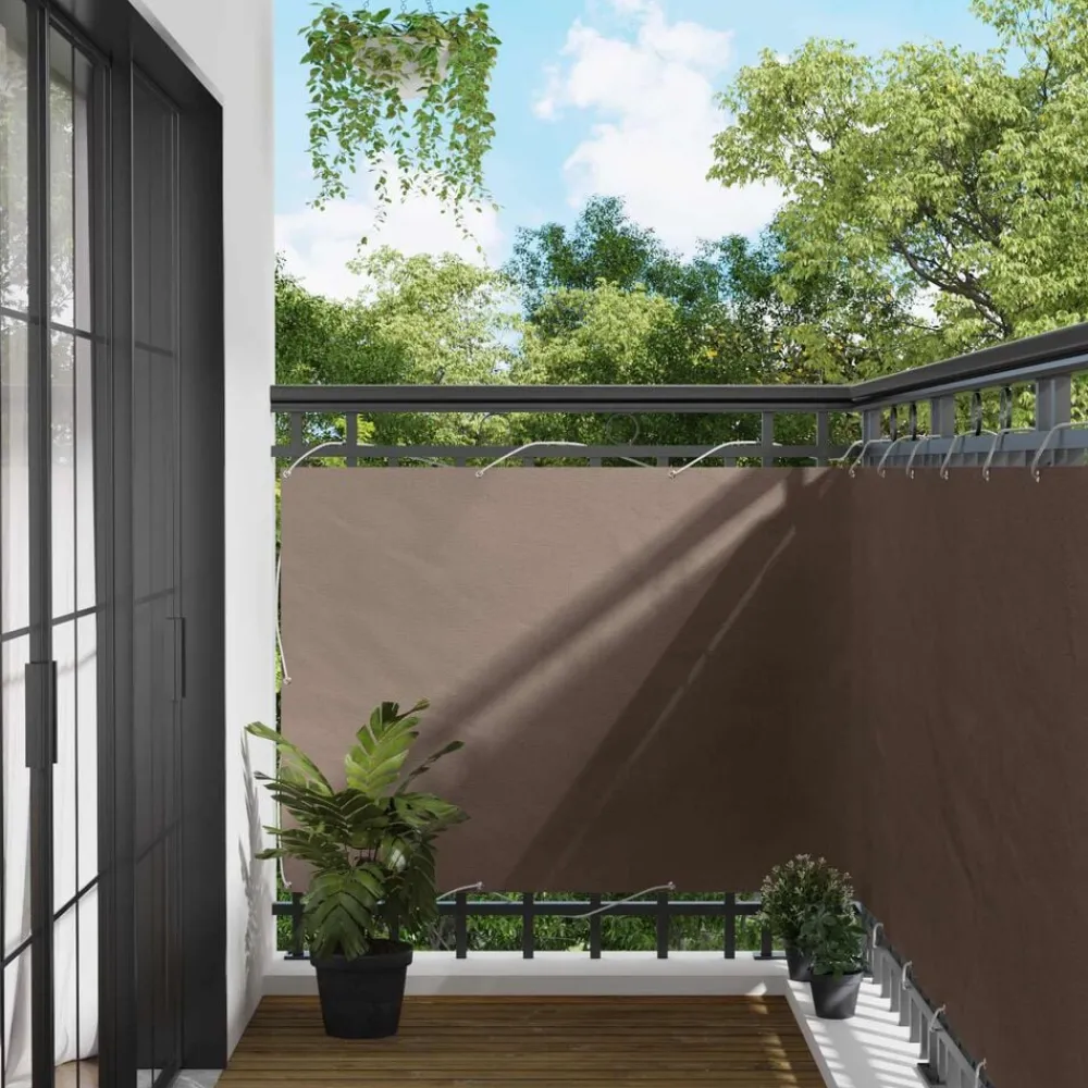Balkon Scherm 110 x 700 cm Oxford Stof>vidaXL Clearance