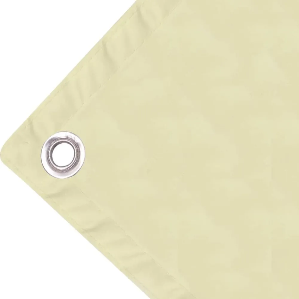 Balkonscherm Oxford textiel 75x400 cm crème>vidaXL New