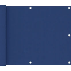 Tuin & Gazon*vidaXL Balkonscherm 75x300 cm oxford stof Blauw