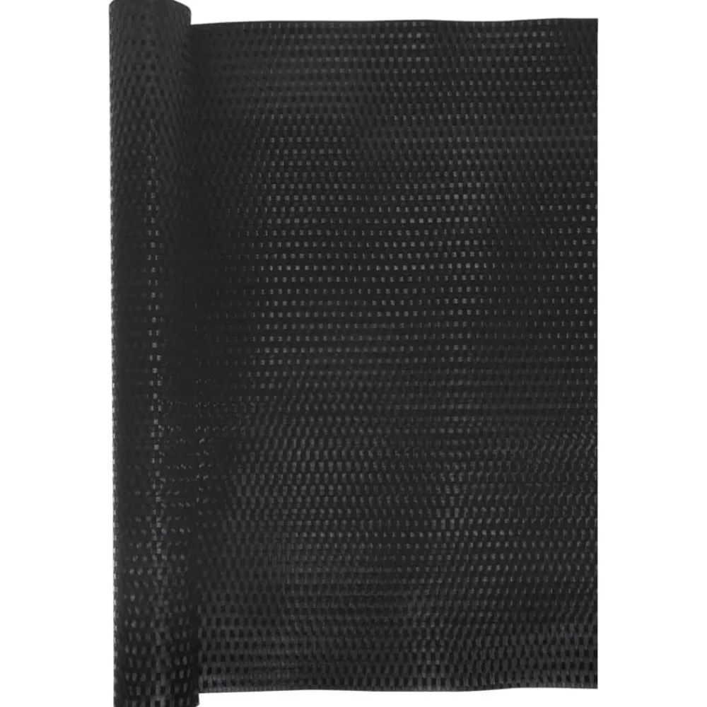 Tuinafscheidingen*vidaXL Balkonscherm 300x80 cm poly rattan Zwart