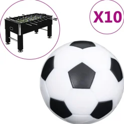 Binnenspelletjes*vidaXL Ballen voor voetbaltafel 10 st 32 mm ABS