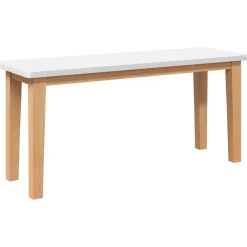 Bank 90 cm massief hout rubber>vidaXL Best