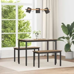 Bank Ambachtelijk eiken 80 x 35 x 45 cm Bewerkt hout>vidaXL Best