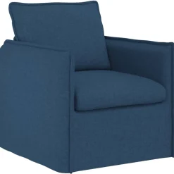 Banken*vidaXL Bank 75 x 82 x 85 cm Stof Blauw