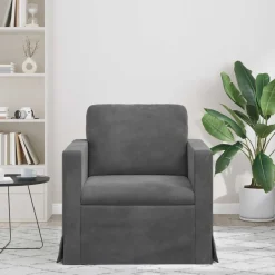 Bank 78 x 78 x 80 cm Fluweel><noscript><img width=