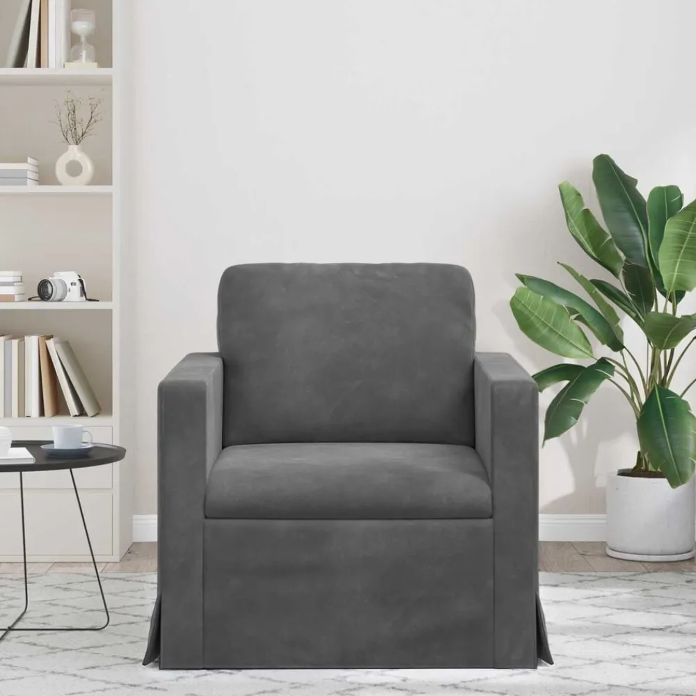 Bank 78 x 78 x 80 cm Fluweel>vidaXL Sale