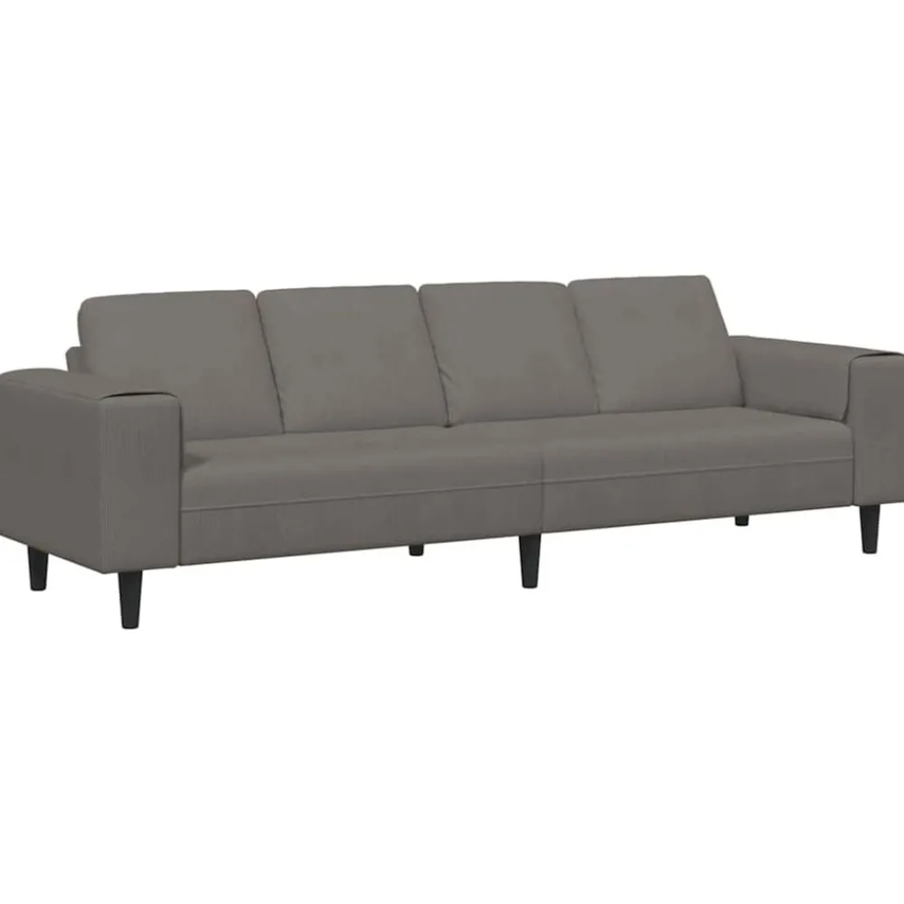 Bank 250 x 77 x 76 cm Katoen Stof>vidaXL Clearance