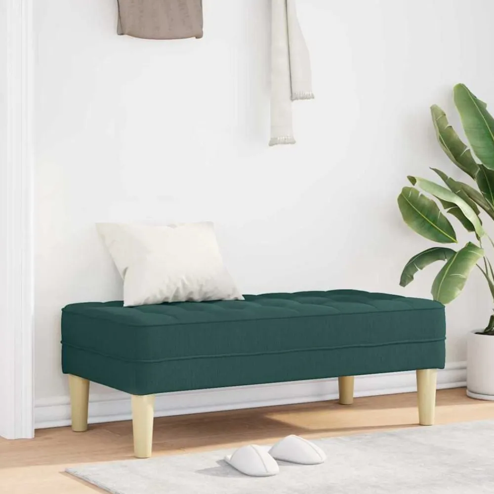Bank met kussen 113 x 57 x 39 cm Stof>vidaXL Clearance
