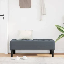 Bank met kussen 113 x 57 x 39 cm Fluweel><noscript><img width=