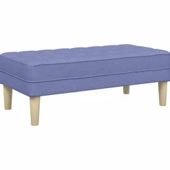 Bank met kussen 113 x 57 x 39 cm Stof>vidaXL Sale