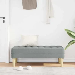 Bank met kussen 113 x 57 x 39 cm Stof><noscript><img width=