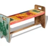 Bank 100x30x50 cm massief gerecycled hout>vidaXL Best