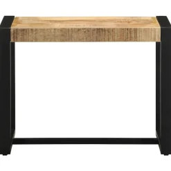 Bankjes*vidaXL Bank 60x35x45 cm massief ruw hout mango