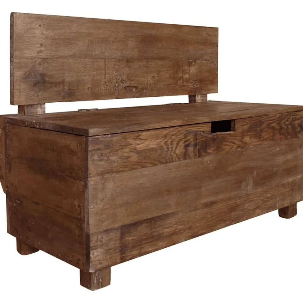 Bank 86x40x60 cm massief mahoniehout>vidaXL Clearance
