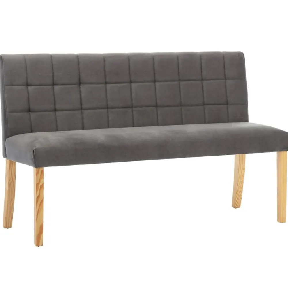 Bankje 140 cm fluweel>vidaXL