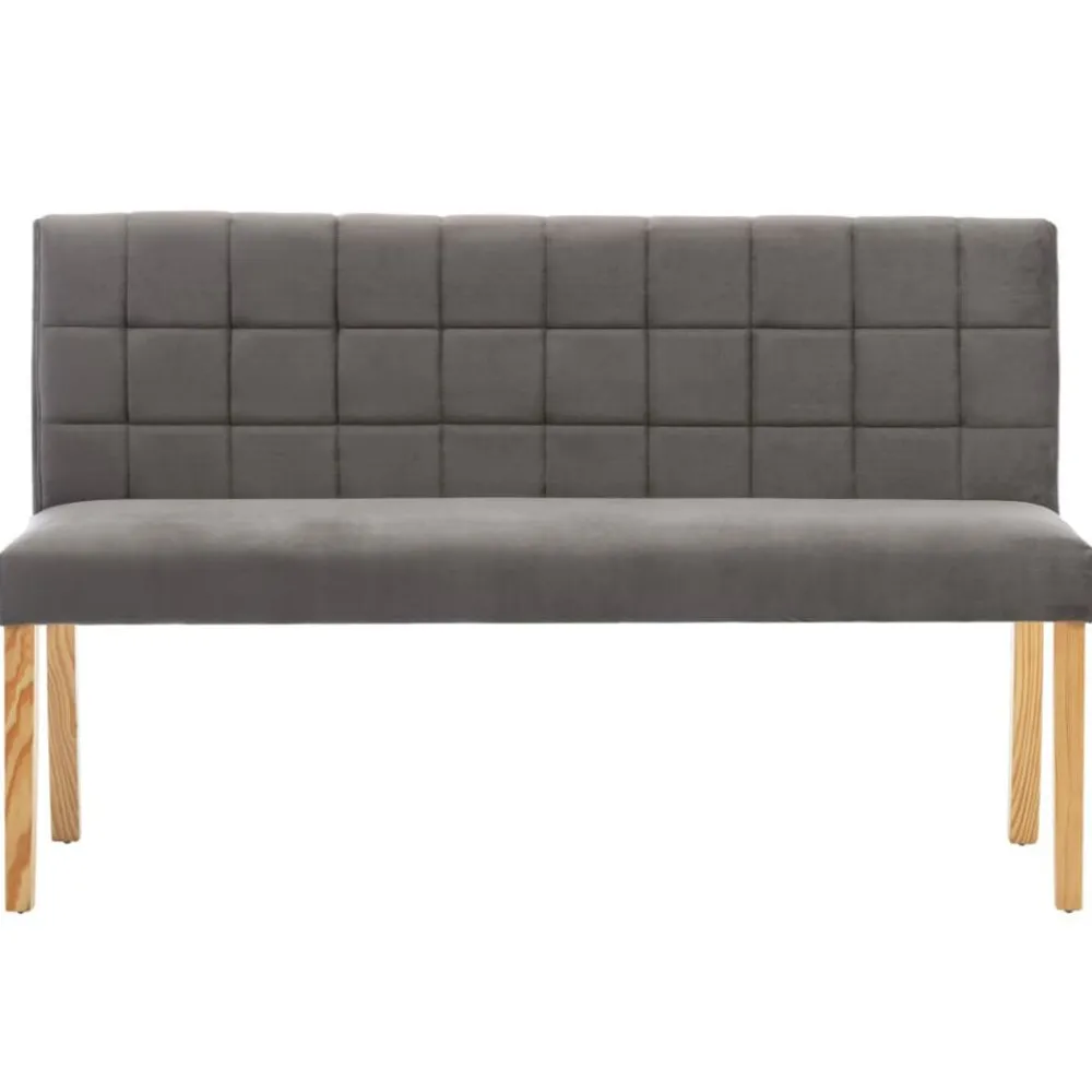 Bankje 140 cm fluweel>vidaXL