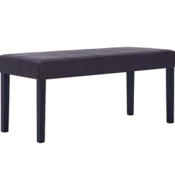 Bankje 106 cm kunstleer bruin>vidaXL Online