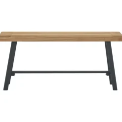 Bankjes*vidaXL Bankje 110 cm massief teakhout