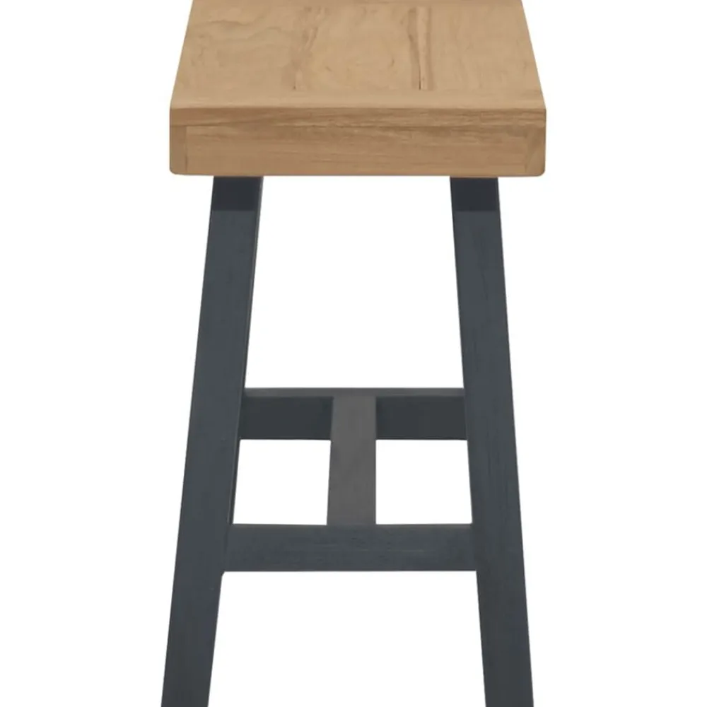 Bankje 80 cm massief teakhout>vidaXL Sale