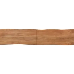 Bankje 160 cm massief acaciahout en staal>vidaXL Best
