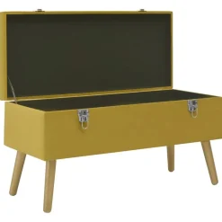 Bankje met opbergvak 80 cm fluweel><noscript><img width=