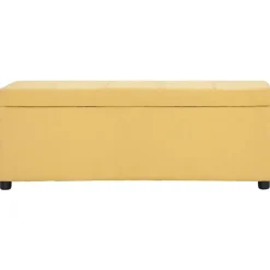 Bankje met opbergvak 116 cm polyester>vidaXL Best