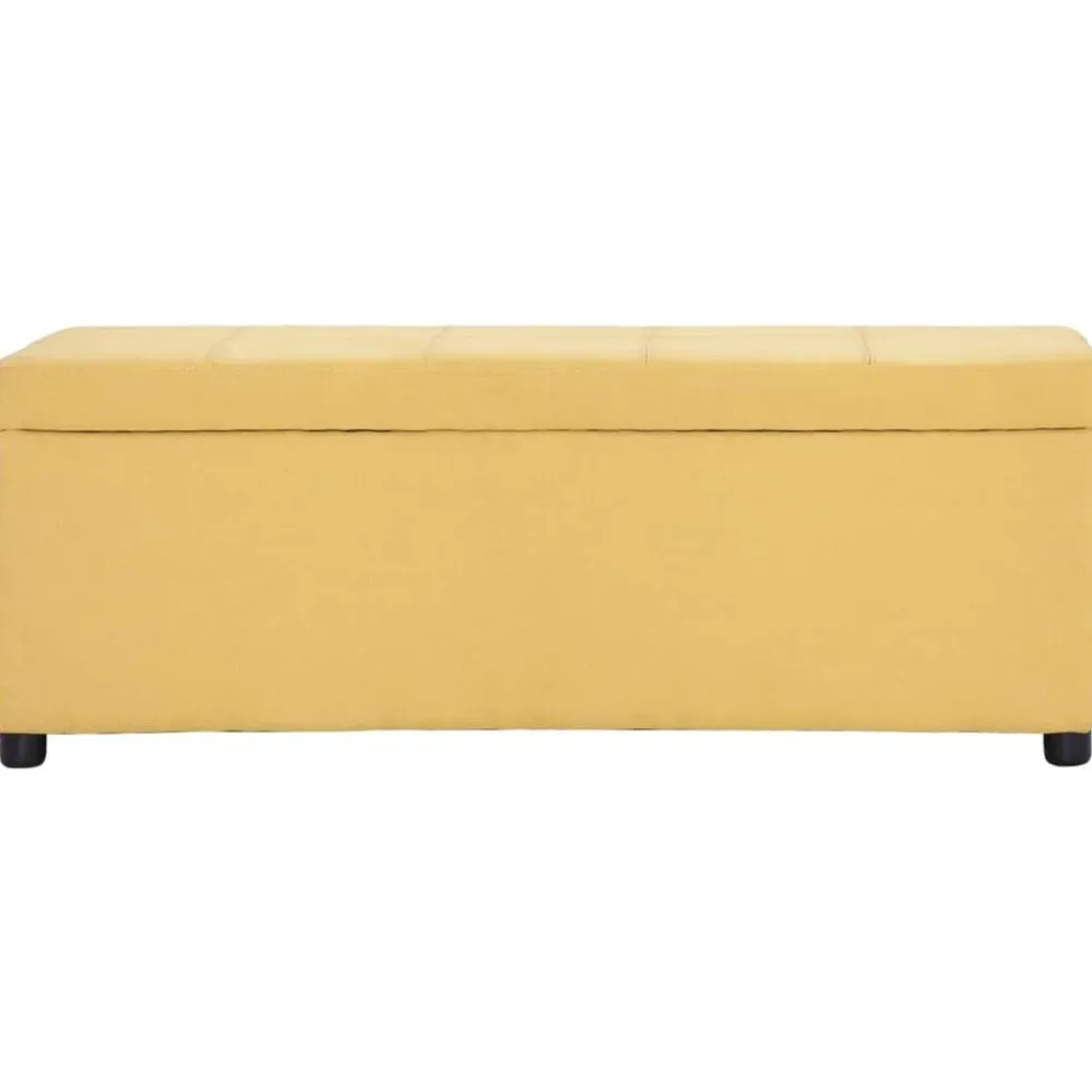 Bankje met opbergvak 116 cm polyester>vidaXL Best