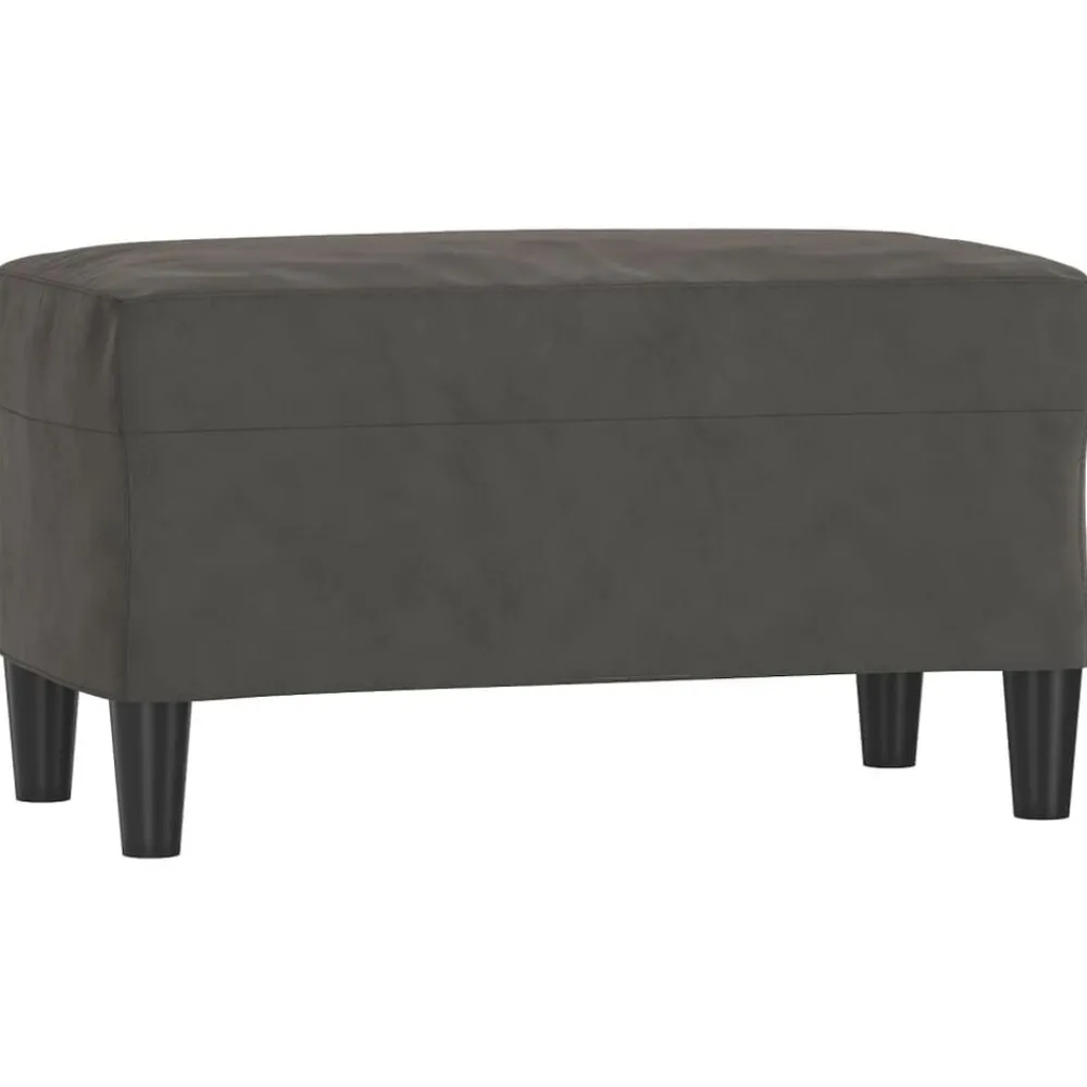 Bankje 70x35x41 cm fluweel>vidaXL Outlet