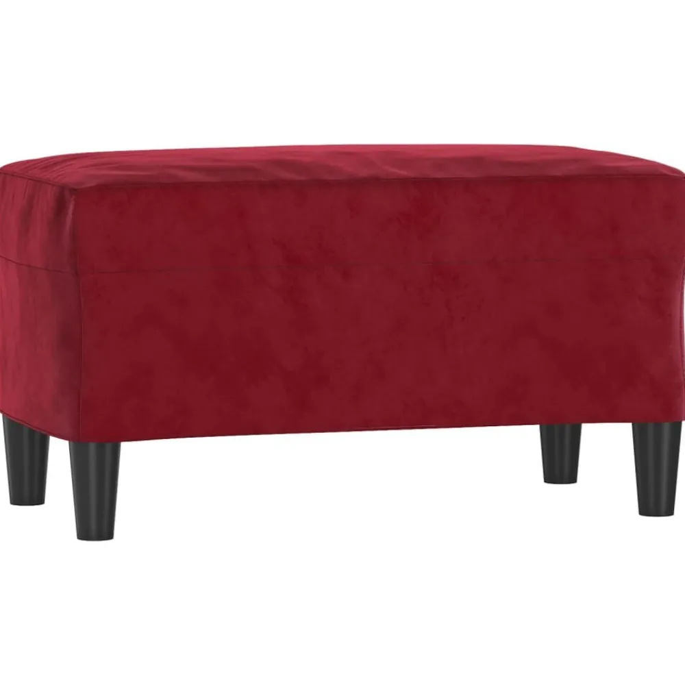 Bankje 70x35x41 cm fluweel>vidaXL Hot