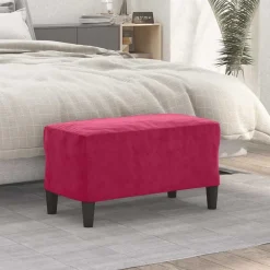 Bankje 70x35x41 cm fluweel>vidaXL Hot