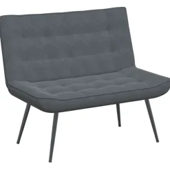 Bankje 110x74x84 cm fluweel>vidaXL Best