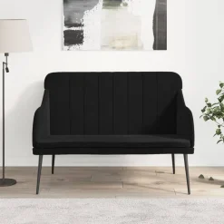 Bankje 110x76x80 cm fluweel>vidaXL Clearance