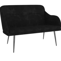 Bankje 110x76x80 cm fluweel>vidaXL