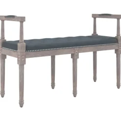 Bankje 110x40x70 cm fluweel>vidaXL Outlet
