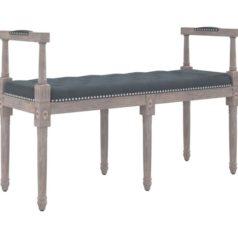 Bankje 110x40x70 cm fluweel>vidaXL Outlet