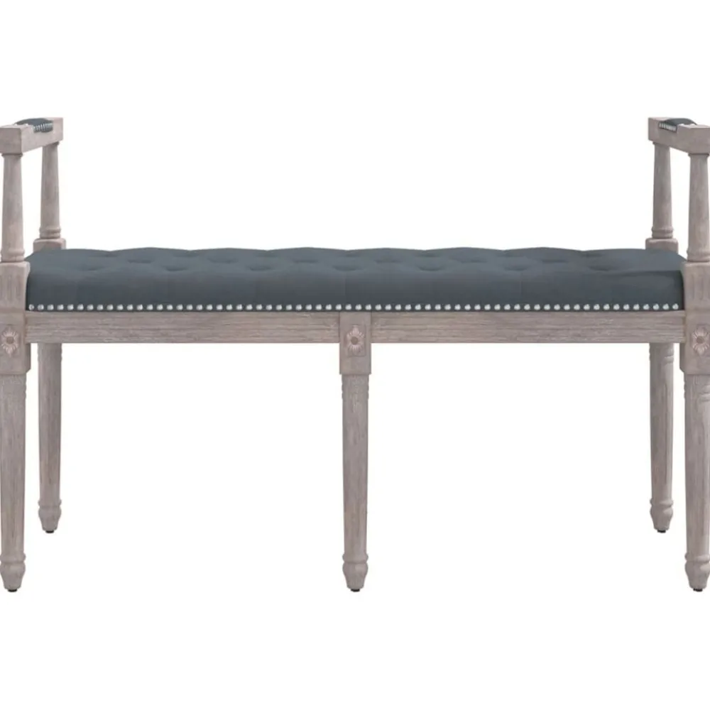 Bankje 110x40x70 cm fluweel>vidaXL Outlet
