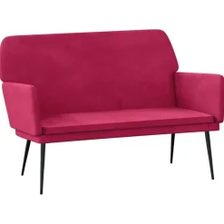 Bankje 108x79x79 cm fluweel>vidaXL