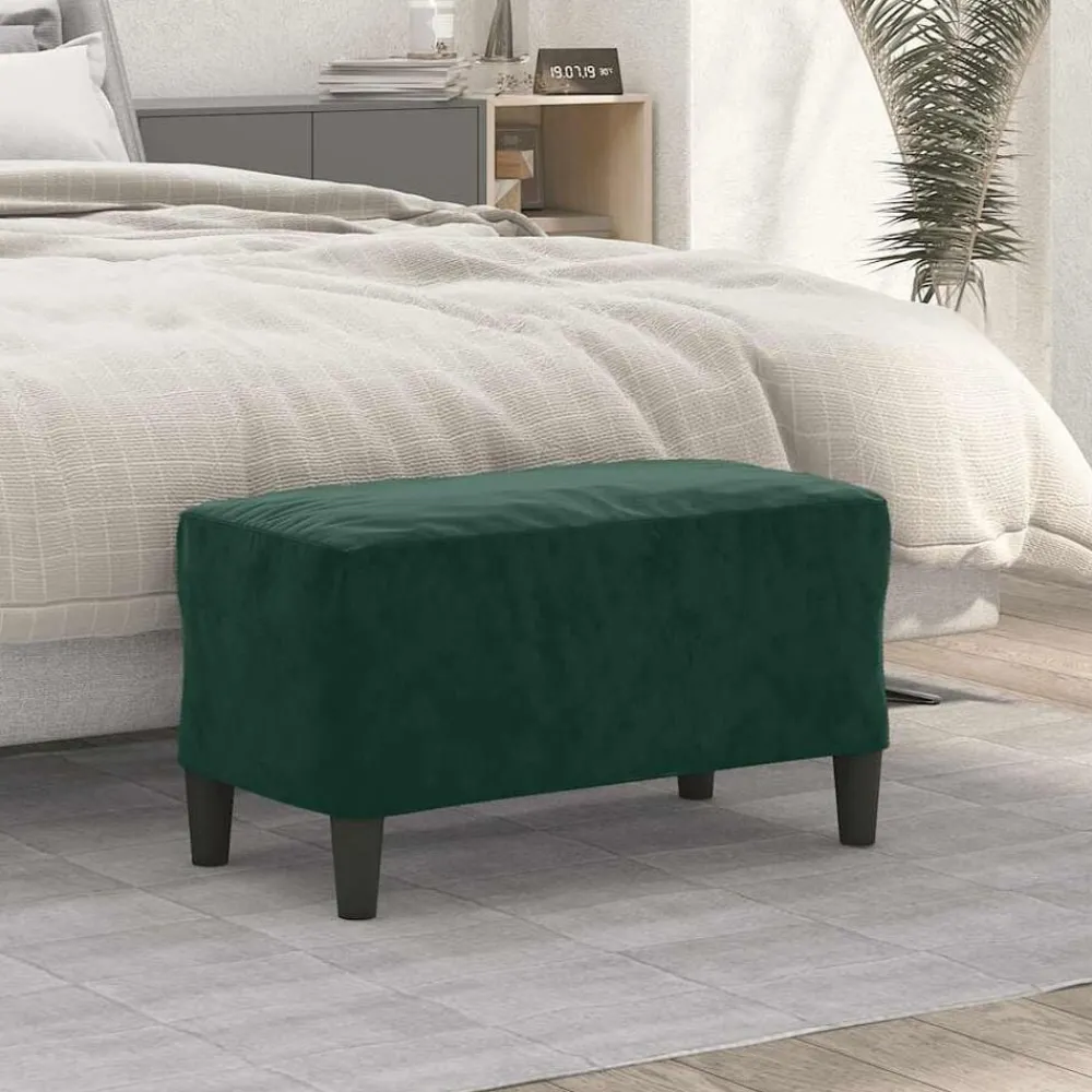 Bankje 70x35x41 cm fluweel>vidaXL Online