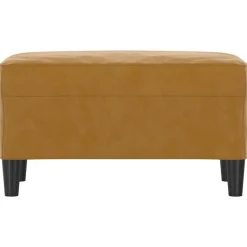 Bankjes*vidaXL Bankje 70x35x41 cm fluweel Bruin