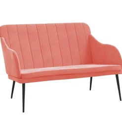 Bankje 110x76x80 cm fluweel>vidaXL New
