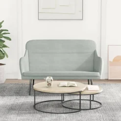 Bankje 110x76x80 cm fluweel>vidaXL Online