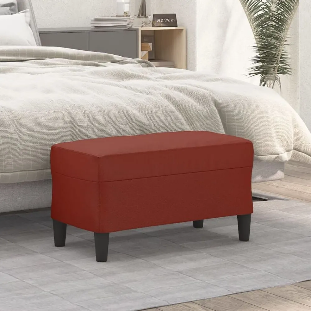 Bankje 70x35x41 cm kunstleer>vidaXL Clearance