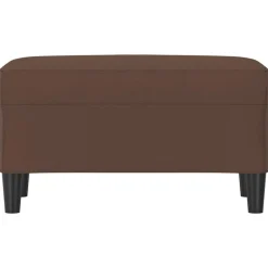 Bankjes*vidaXL Bankje 70x35x41 cm kunstleer Bruin