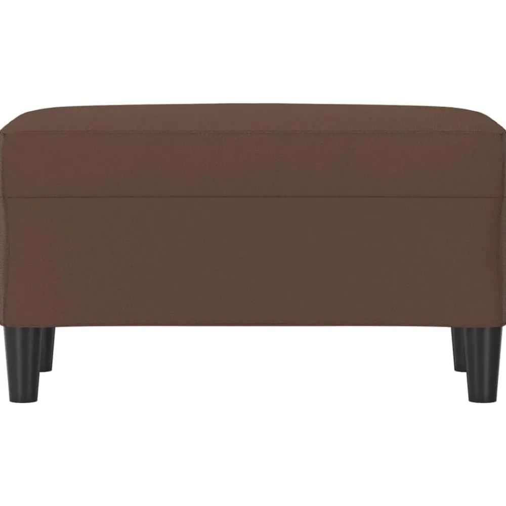 Bankjes*vidaXL Bankje 70x35x41 cm kunstleer Bruin