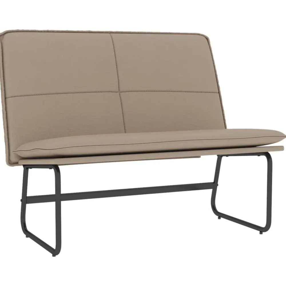 Bankje 100x75x76 cm kunstleer kleurig>vidaXL Clearance