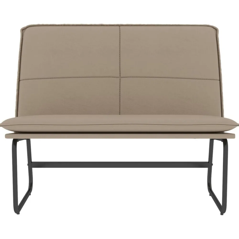 Bankje 100x75x76 cm kunstleer kleurig>vidaXL Clearance