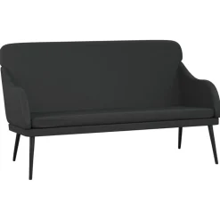 Bankjes*vidaXL Bankje 110x76x80 cm kunstleer Zwart